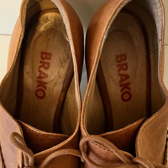 Leather Oxford Booties - Picture 7 of 8